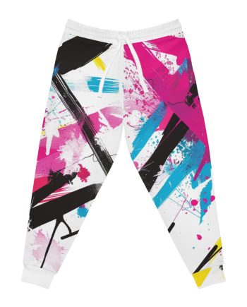 Vibrant Graphic Athletic Joggers - Stylish and Comfortable Activewear for Workouts and Leisure